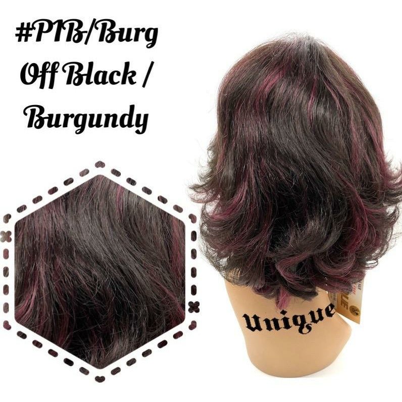 VIP Extensions Unique's 100% Human Hair Full Wig / Style "A6" Human Hair Wig