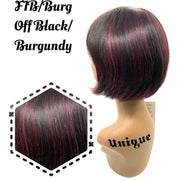VIP Extensions Unique's 100% Human Hair Full Wig / Style "B" Human Hair Wig