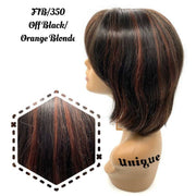 VIP Extensions Unique's 100% Human Hair Full Wig / Style "T" Wig
