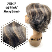 VIP Extensions Unique's 100% Human Hair Full Wig / Style "W" Human hair wigs