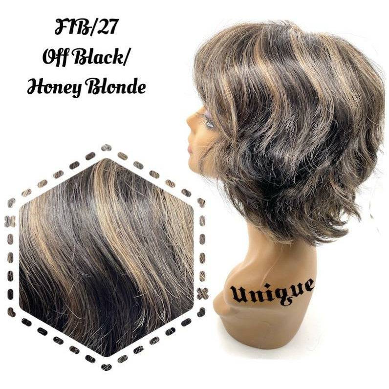 VIP Extensions Unique's 100% Human Hair Full Wig / Style "W" Human hair wigs