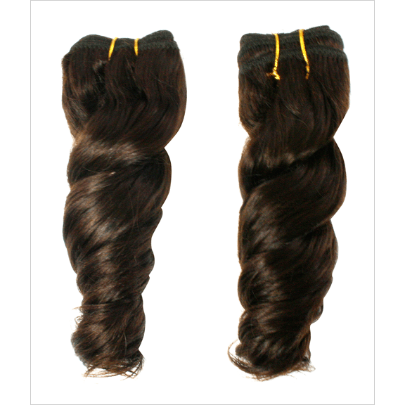 VIP Extensions Unique's Human Hair Loose Twist 8 Inch Hair Extension