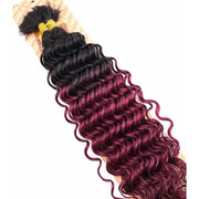 VIP Extensions Unique's Human Hair New Deep Bulk 14'' Braiding Hair