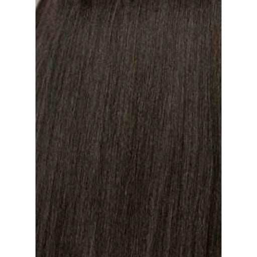 VIP Extensions Unique's Human Hair Perm Straight 12 Inch Hair Extension Dark Slate Gray Default Title