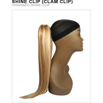 VIP Extensions Unique's Human Hair Shine Clip Hair Extension