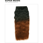 VIP Extensions Unique's Human Hair Super Weave Wet & Wavy 12 Inch Hair Extension