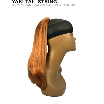 VIP Extensions Unique's Kanekalon Yaki Tail String Hair Pieces