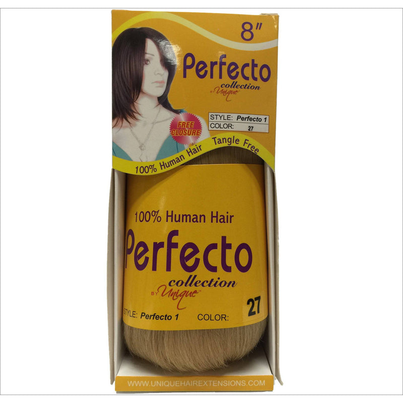 VIP Extensions Unique's Perfecto 1 Bump Hair 8"  / 100% Human Hair Hair Extensions