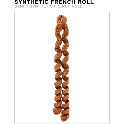 VIP Extensions Unique's Synthetic French Roll Hair Extensions