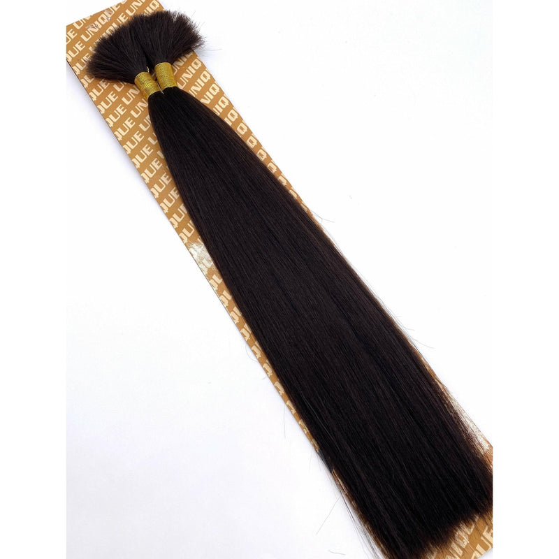 VIP Extensions Unique's Yaki Bulk / 100% Human Hair 16" Hair Extensions