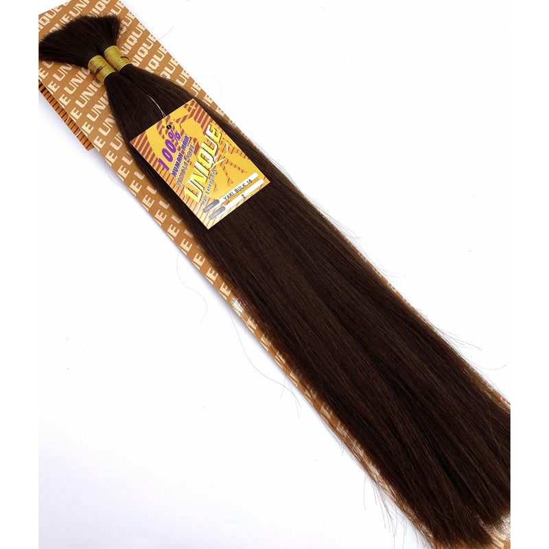 VIP Extensions Unique's Yaki Bulk / 100% Human Hair 16" Hair Extensions