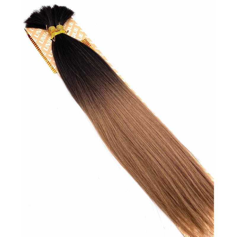 VIP Extensions Unique's Yaki Bulk / 100% Human Hair 18" Hair Extensions
