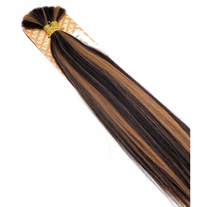 VIP Extensions Unique's Yaki Bulk / 100% Human Hair 18" Hair Extensions