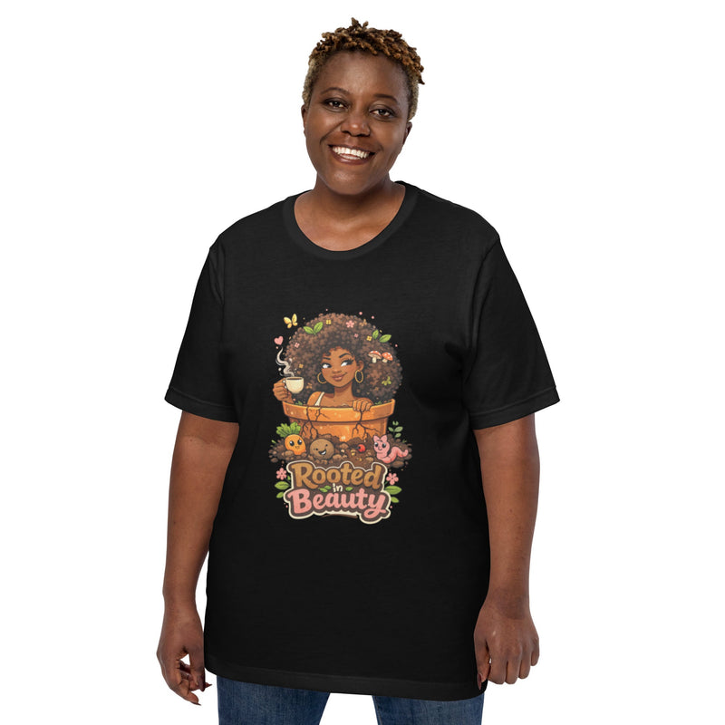Mill's Beauty Supply Rooted In Beauty T-Shirt - Women