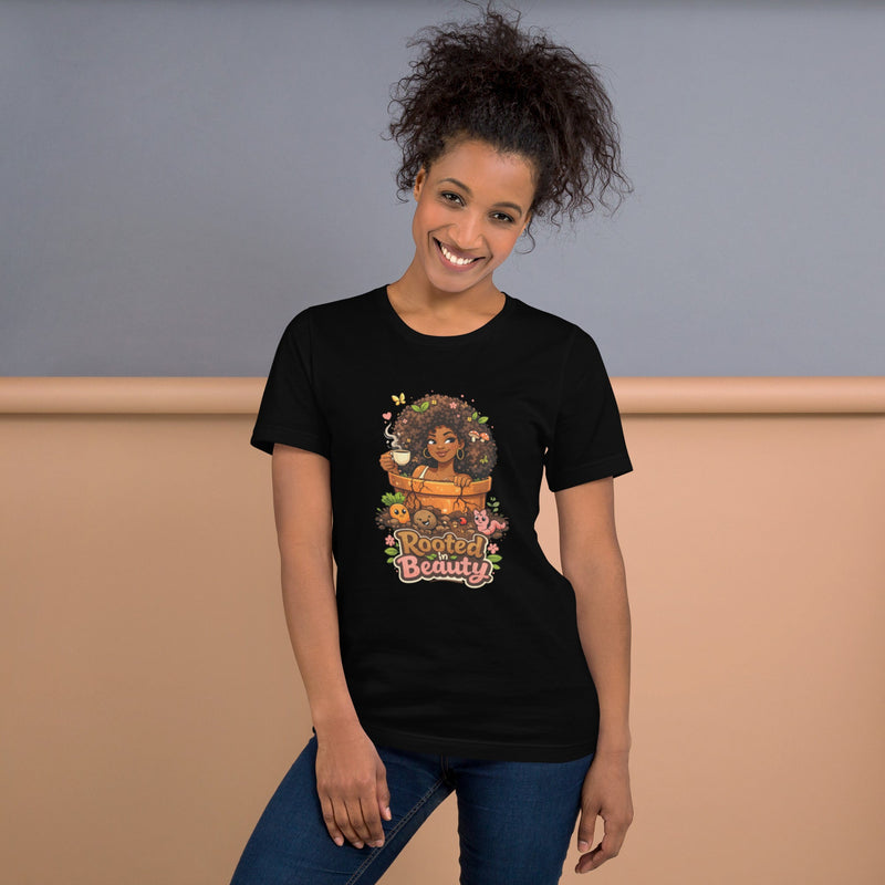 Mill's Beauty Supply Rooted In Beauty T-Shirt - Women