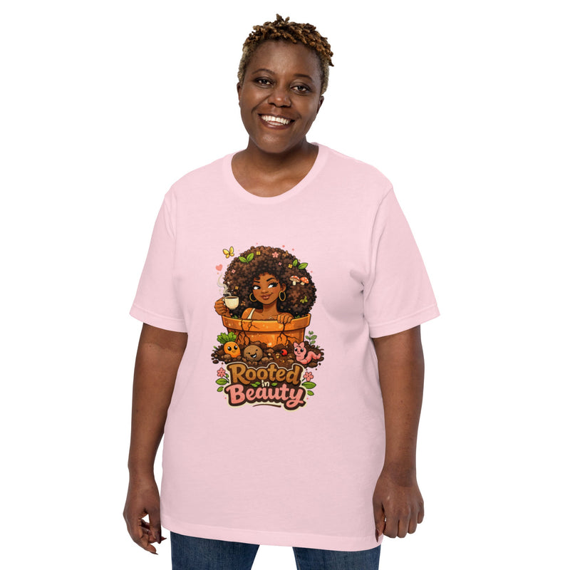 Mill's Beauty Supply Rooted In Beauty T-Shirt - Women