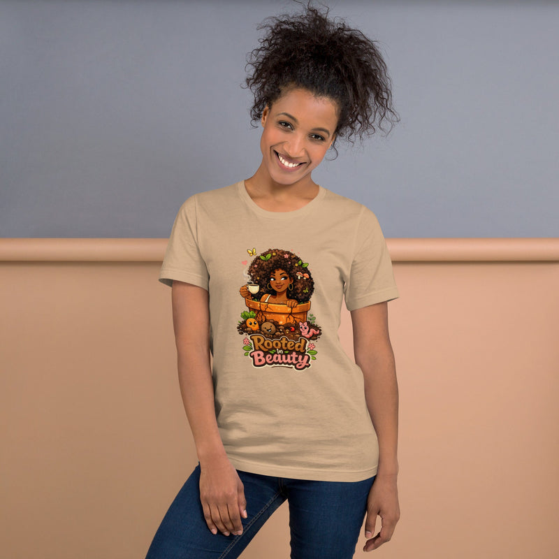 Mill's Beauty Supply Rooted In Beauty T-Shirt - Women
