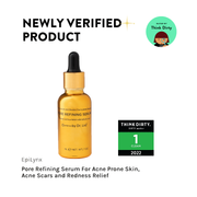 EpiLynx Pore Refining & Redness Relief Serum – Vegan, Gluten-Free, Hypoallergenic Brightening Formula Face Serums