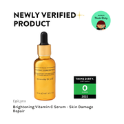 EpiLynx Brightening Vitamin C Glow Serum for Sensitive & Dry Skin – Vegan, Gluten-Free, Anti-Aging, Fragrance-Free Face Serums