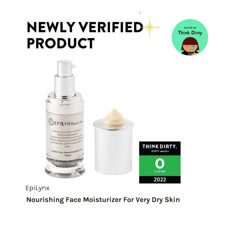 EpiLynx Lightweight Face Moisturizer for Sensitive & Dry Skin – Calming & Hydrating Face Serums