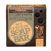 My Cluck Hut Unscented Activated Charcoal | My Cluckin' Soap Bar Soap