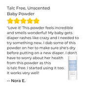 Ora's Amazing Herbal Talc Free Baby Powder, Unscented, Corn Free