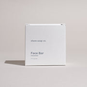 Shore Soap Co. Unscented Face Bar Bar Soap Light Gray Single Bar,3 for $32