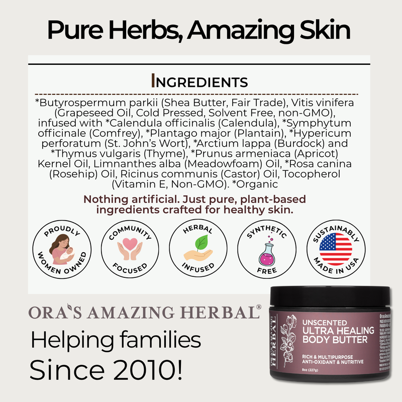 Ultra Healing Body Butter, Unscented