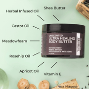 Ora's Amazing Herbal Ultra Healing Body Butter, Unscented
