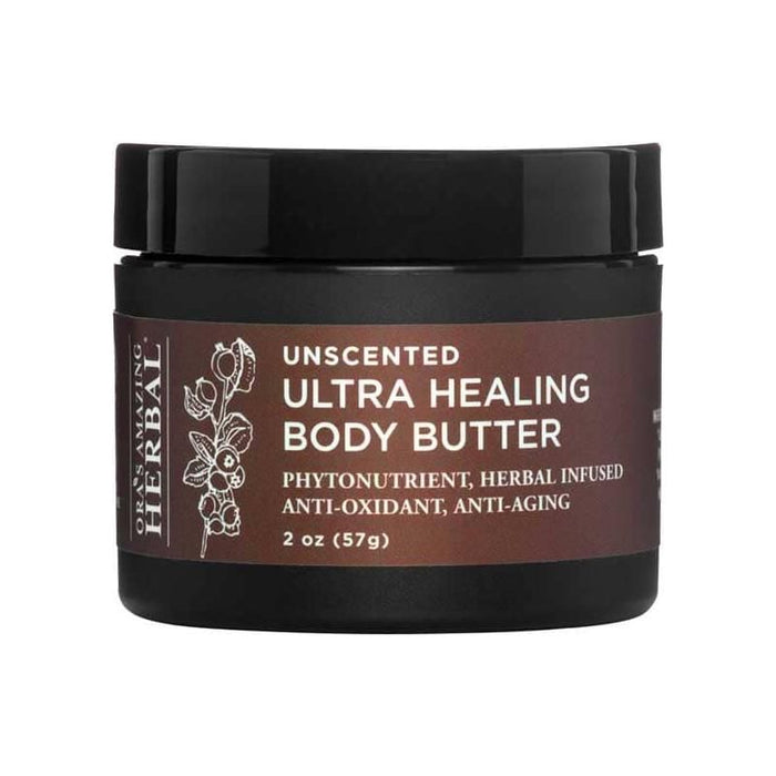 Ora's Amazing Herbal Ultra Healing Body Butter, Unscented 1/2/8oz