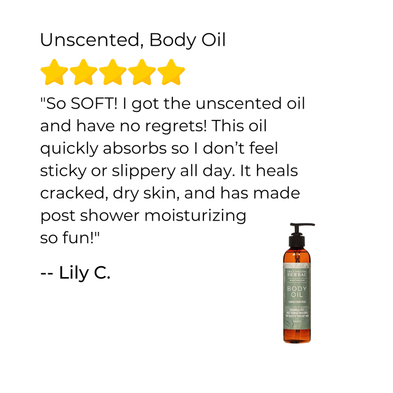 Ora's Amazing Herbal Unscented Body & Facial Cleansing Oil Body Oil