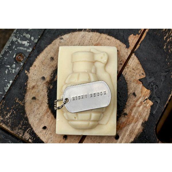 Kbarsoapco - Ricky Recon All Natural Grenade Soap