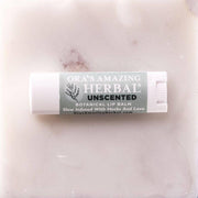 Ora's Amazing Herbal Natural Unscented Lip Balm, Fragrance Free Lip Balm Face Care