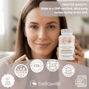 Bellawell Health Urinary Tract Support by Bellawell Capsules Dark Gray