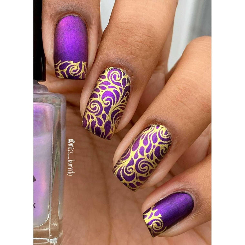 UberChic Beauty Simply Organic-04 Stamping Plate