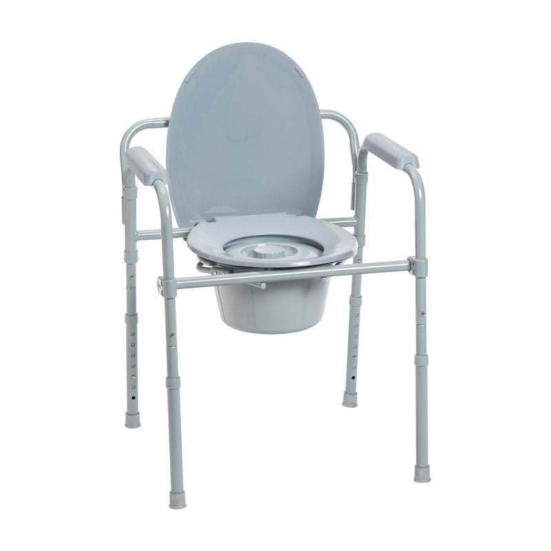 RIO Medical Supplies Steel Folding Frame Commode