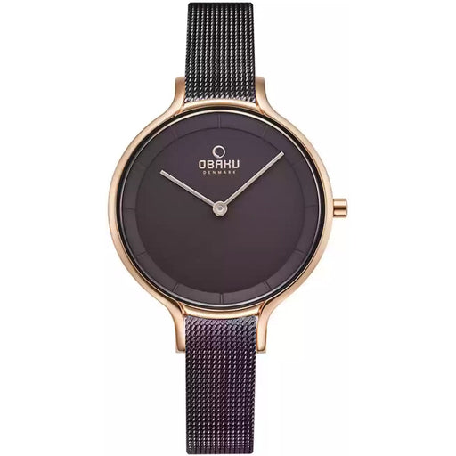 Bids.com Obaku Women's Walnut Watches