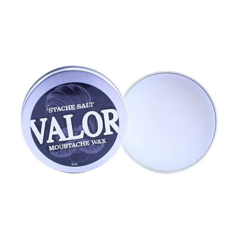 Stache Salt Moustache Wax Valor Moustache Wax- Strong Hold Moustache Wax