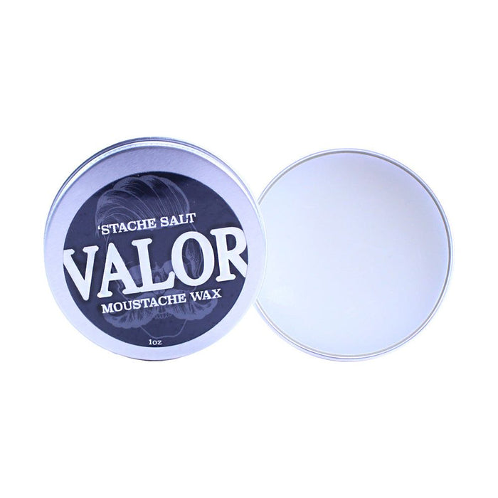 Stache Salt Moustache Wax Valor Beard & Mustache Pack