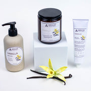 Brigid Trading Company Vanilla Soy Wax Candle - French, Tahitian, and Madagascar Vanillas Premium Scented Candle