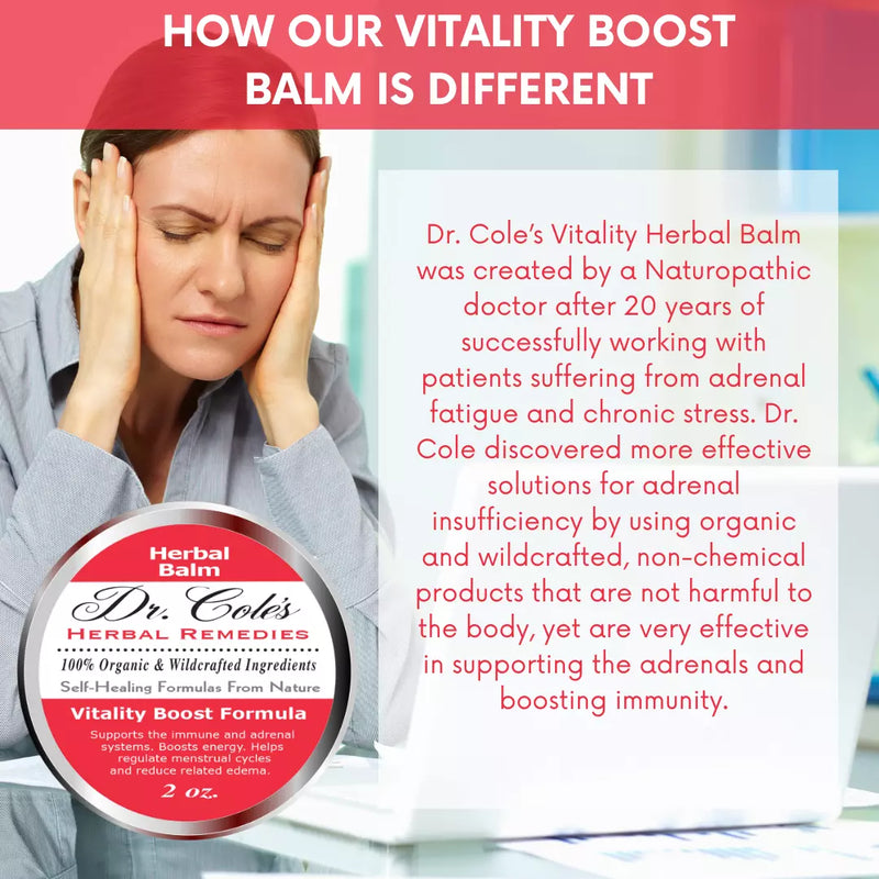 COLEHERBALS 32 - Dr. Cole’s Vitality Herbal Balm Herbal