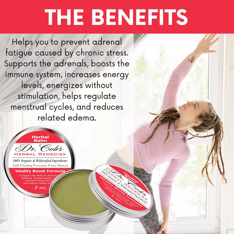 COLEHERBALS 32 - Dr. Cole’s Vitality Herbal Balm Herbal