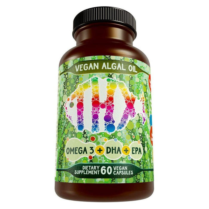 Hippie Farms - Hippie Farms - Vegan Algae Oil with DHA & EPA - The Better, Cruelty Free, Omega-3