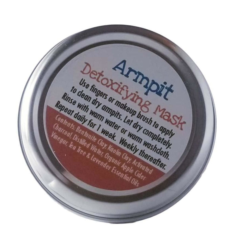 By Robin Creations Armpit Detox Mask – Natural Clay & Charcoal Deodorant & Body Care