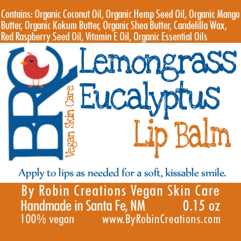By Robin Creations Natural Lip Balm Tubes Lip Balms