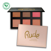 Rude Cosmetics Undaunted Blush Palette Display Set, 12pcs Wholesale Set