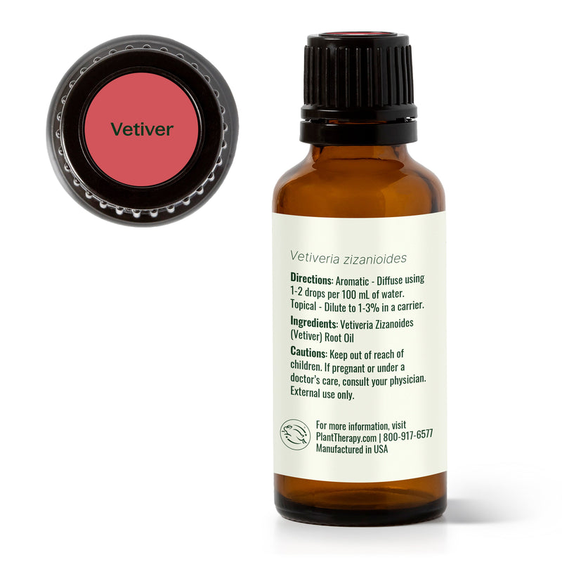 Plant Therapy Vetiver Essential Oil Essential Oil