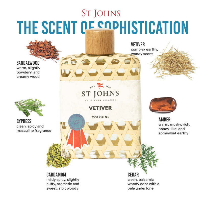 St Johns Fragrance Co LLC™ Vetiver Cologne Cologne