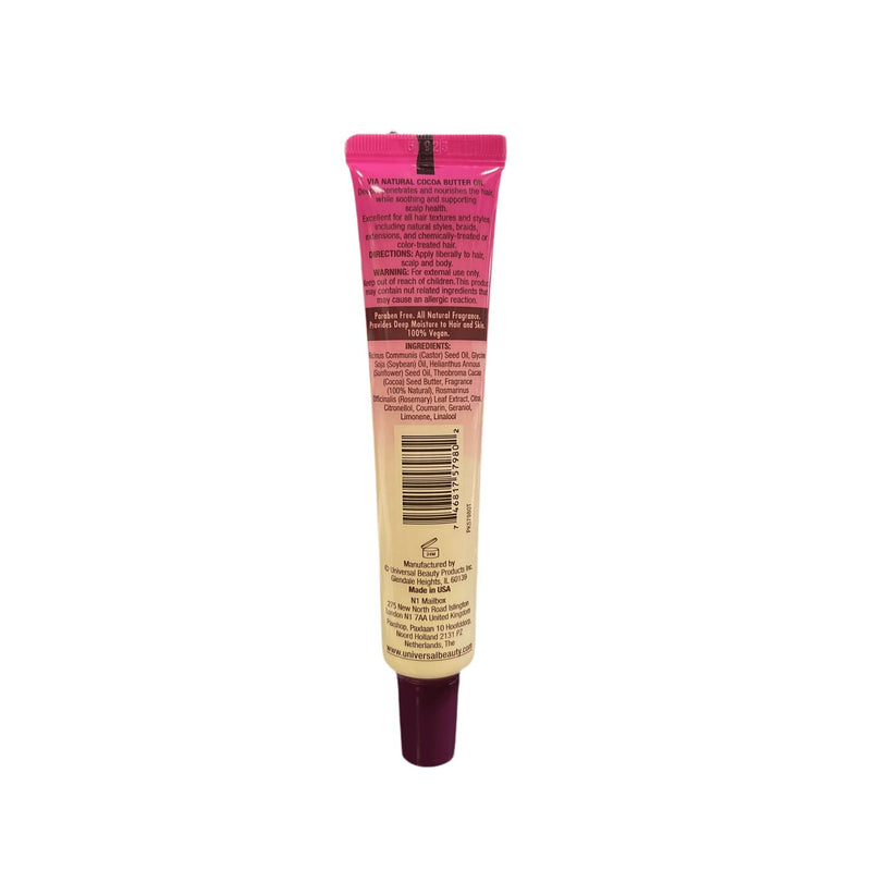 VIP Extensions Via Natural Ultra Care Cocoa Butter Hair Oil 1.5 Oz. Hair Care