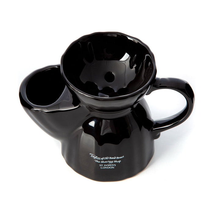 Taylor Of Old Bond Street Victorian Ceramic Mug in Black